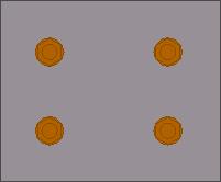 Esempi Forma del gruppo bulloni Array Quote Distanza X tra i bulloni: 150 Distanza Y tra i bulloni: 100