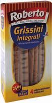 Grissini ROBERTO assortiti 250 g - 4,00 e/kg LE