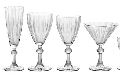 8 124074 - COPPA MARTINI CL 23,8 H 15,1 Ø CM 11,5 124676 - BICCHIERE ACQUA CL 27,5 H