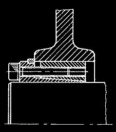 TIPO RCK 70/71 (RCK 70 CON DISTANZIALE) AUTOCENTRANTE RCK 70 è adatto per assemblaggi