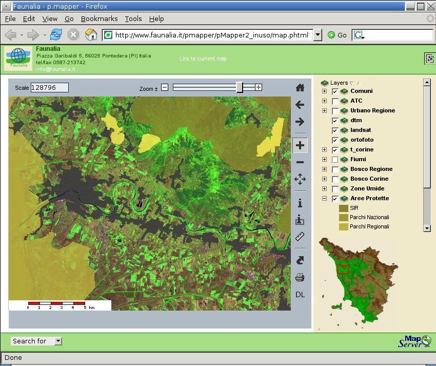 Web mapping framework: p.