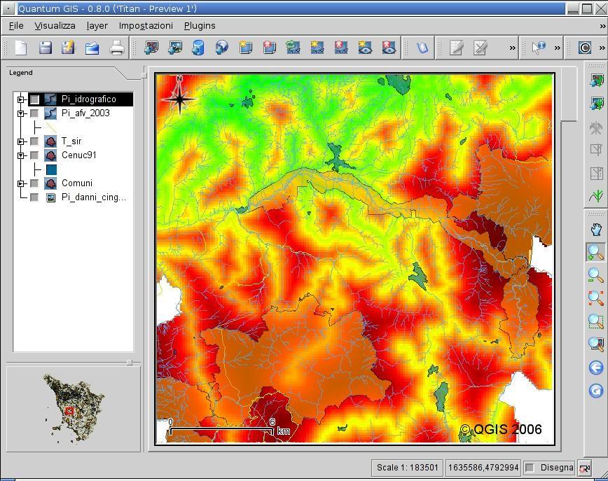 Desktop: QGIS Punti forti Semplicità Geobrowser Digitalizzazione dei vettori Plugin