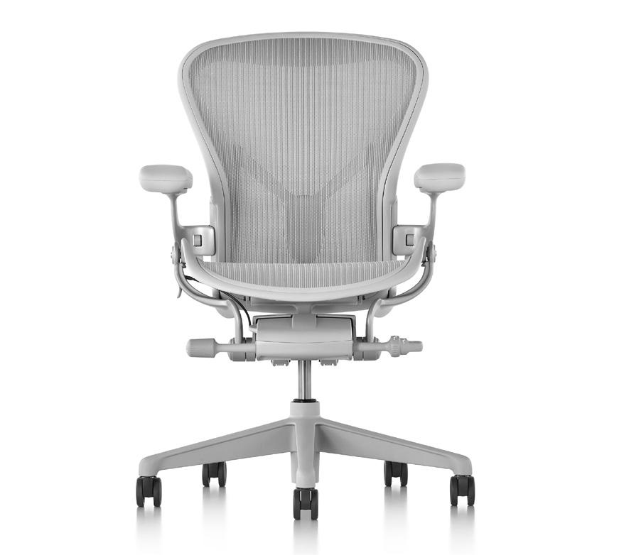 AERON Chair Designed by Bill Stumpf and Don Chadwick, 1994 Remastered by Don Chadwick, 2016 La rivoluzione ergonomica diventa