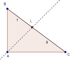 metà del quadrato del primo lato.