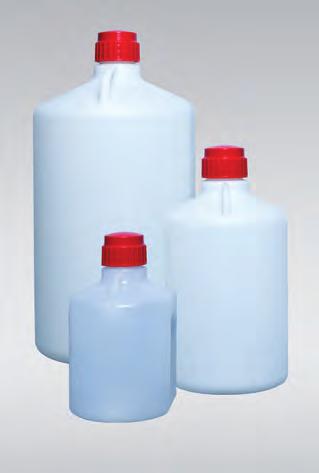 Taniche in plastica Taniche in polipropilene o HDPE 4 Taniche in: - HDPE per temperature da -100 C a 120 C; - PP autoclavabile.