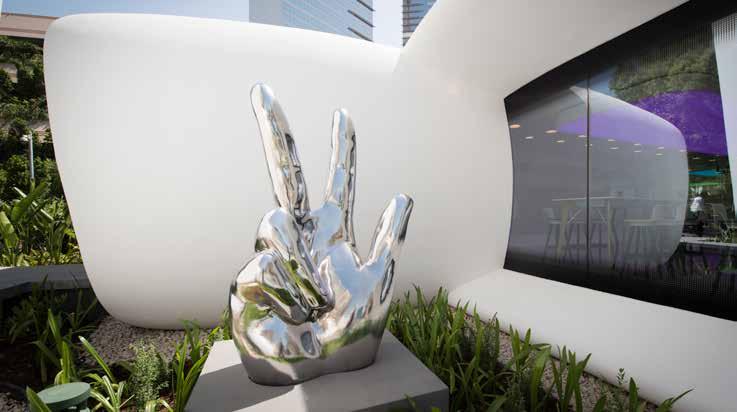 CASI DI SUCCESSO CON RM-ROBOCUT3D Lavorazione in polistirolo per il Museo del futuro a Dubai Questo progetto riflette la