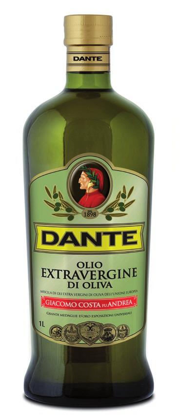 Olio extra vergine di oliva DANTE 1 lt 4,79