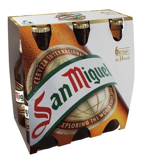 Birra SAN MIGUEL 6x25 cl (al lt 1,99) 2,99