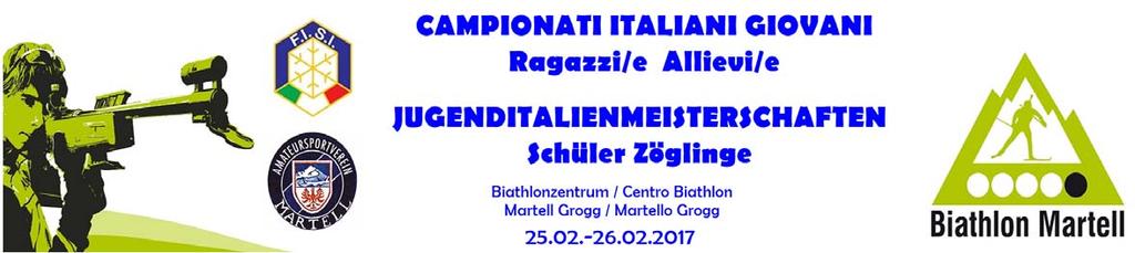 CAMPIONATI ITALIANI CHILDREN BIATHLON CLASSIFICA UFFICIALE Codex: A_MXB102 Cod.FISI: CI_ALL(N2) Gr.Soc.=Y P.FISI=Y P.Reg.=N CAMPIONATI ITALIANI A.C. GARA CAL. FED. O REG. N XB102 COD.