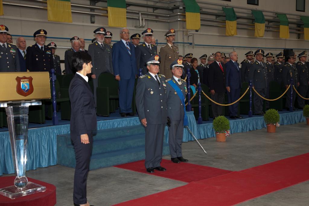 11.33 Il Comandante Generale, in procinto di lasciare il luogo