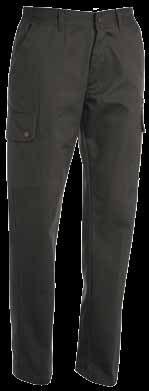 150 Grigio Nero FOREST LADY Pantalone donna a taglio classico multistagione con elastici laterali e passanti in vita, chiusura con zip e bottone in