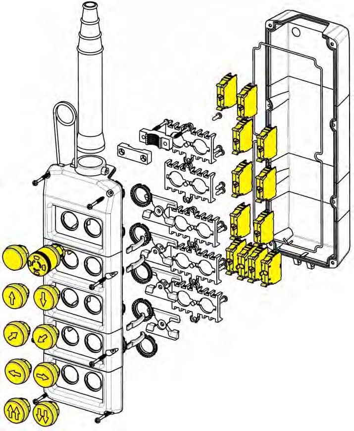 4 step PULSANTIERE