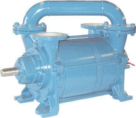 lanterna di supportazione Two stage vacuum pumps for high vacuum in bare-shaft execution