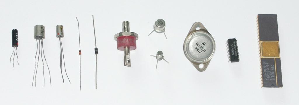 Alcuni dispositivi a semiconduttore al germanio ed al silicio diodo al silicio per piccoli segnali diodi al silicio di media e