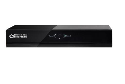 CODICE 960 SORVEGLIANZA DVR 8 CANALI (AS-SMART1608) Sistema di sorveglianza Andromeda AS- SMART1608 - DVR AHD - 8 Canali - FULL HD 1080P - P2P cloud - visione da cellulare iphone android EURO 72