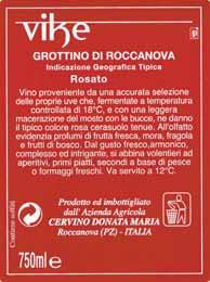 VIKE Rosato Sangiovese 50% Malvasia Nera 50% 5.