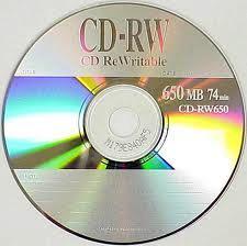 CD-RW Sono dischi ottici riscrivibili (introdotti nel 1997).