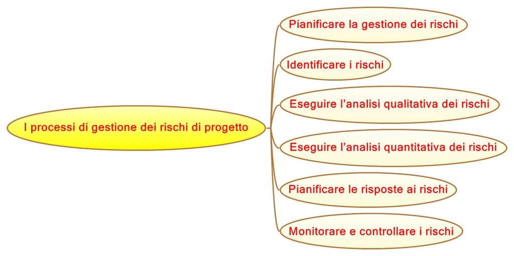 Gestione dei rischi di progetto È il processo di implementazione dei piani di risposta ai rischi, di tracciatura dei rischi identificati, di monitoraggio