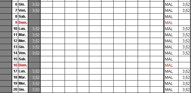 VISUALIZZAZIONE MALATTIE SENZA IMPORTAZIONE IN PA- GHE Nel caso in cui si vogliano solo visualizzare le