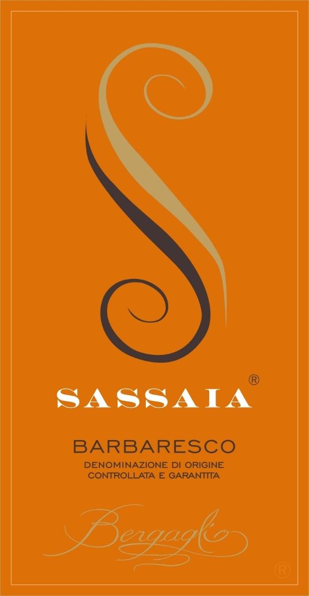 Sassaia Barbaresco: Orange Label Made with 100% Nebbiolo from the Barbaresco region of Piedmont, known for its prestigious wines.