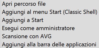 - il puntatore del mouse sulla voce WordPad 5. Fare 1 clic sul tasto destro del mouse Si apre un menu contestuale 6. Fare 1 clic col tasto sinistro sulla voce Aggiungi alla barra delle applicazioni 7.