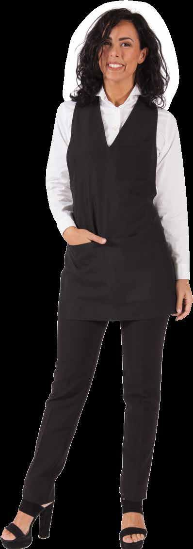 apron  neckline colours: black 34 35