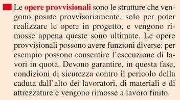 DI SERVIZIO: ponteggi, scale, tettoie,