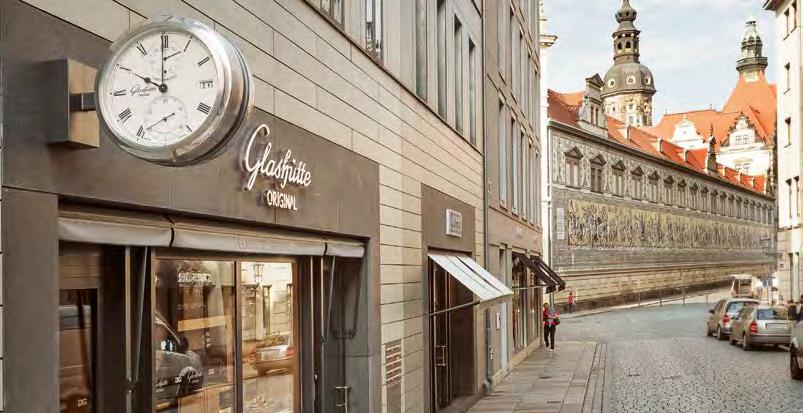 Le Boutiques Glashütte Original nel Mondo 207 Boutique Dresda QF, Quartier an der Frauenkirche Töpferstrasse 4 01067 Dresda Germania Tel.