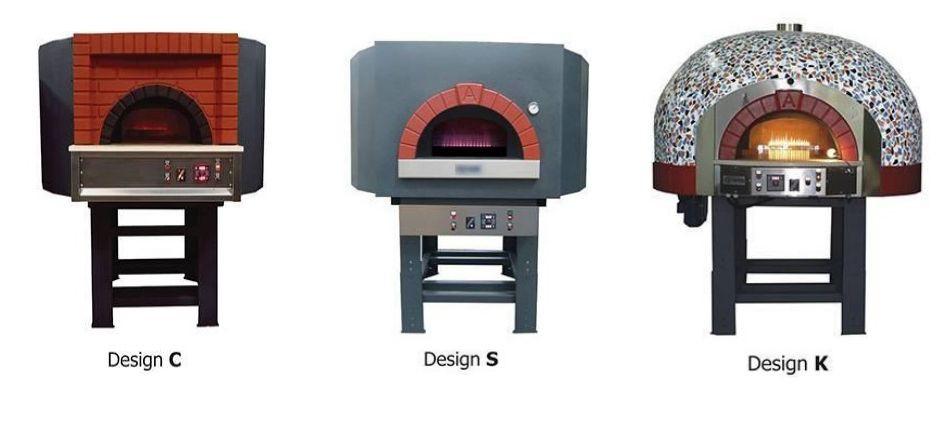 Forni per pizza a gas / Serie G I forni di questa serie sono a cupola e adatti per la cottura della pizza.