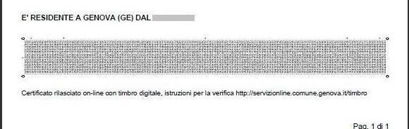 Verifica autenticità del certificato rilasciato con Timbro Digitale Quando si