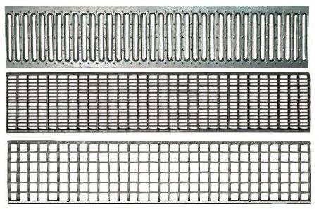 griglia stampata griglia anti tacco griglia a maglia griglia ghisa Griglie in acciaio zincato e griglie in ghisa per canalette griglia 10 stampata pedonabile (classe A 15) griglia 15 stampata
