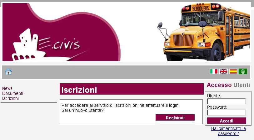 Introduzione L amministrazione ha attivato il nuovo sito per l accesso online ai servizi della Pubblica Istruzione.