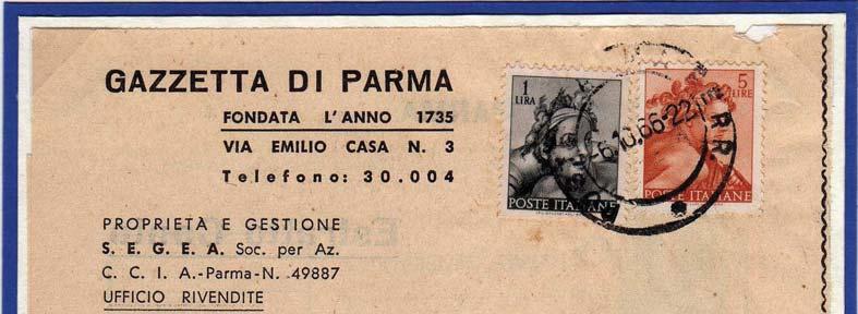 destinazione Vignola in data 29-04-1964