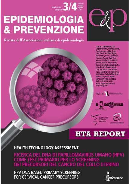 HPV-based cervical screening in Italy 2002-4 NTCC multicentre RCT enrolment 2006-8 NTCC data on enrolment published 2010 NTCC data on first 2 screening rounds published 2010 : Some pilots programmes