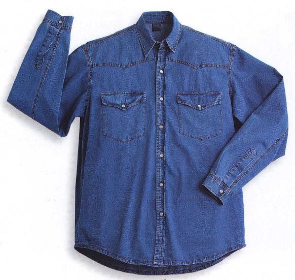 2 CAMICIA JEANS TESSUTO: 100% COTONE JEANS MANICA LUNGA POLSINI CON BOTTONE 2 TASCHINI AL PETTO CHIUSI CON ALETTE E