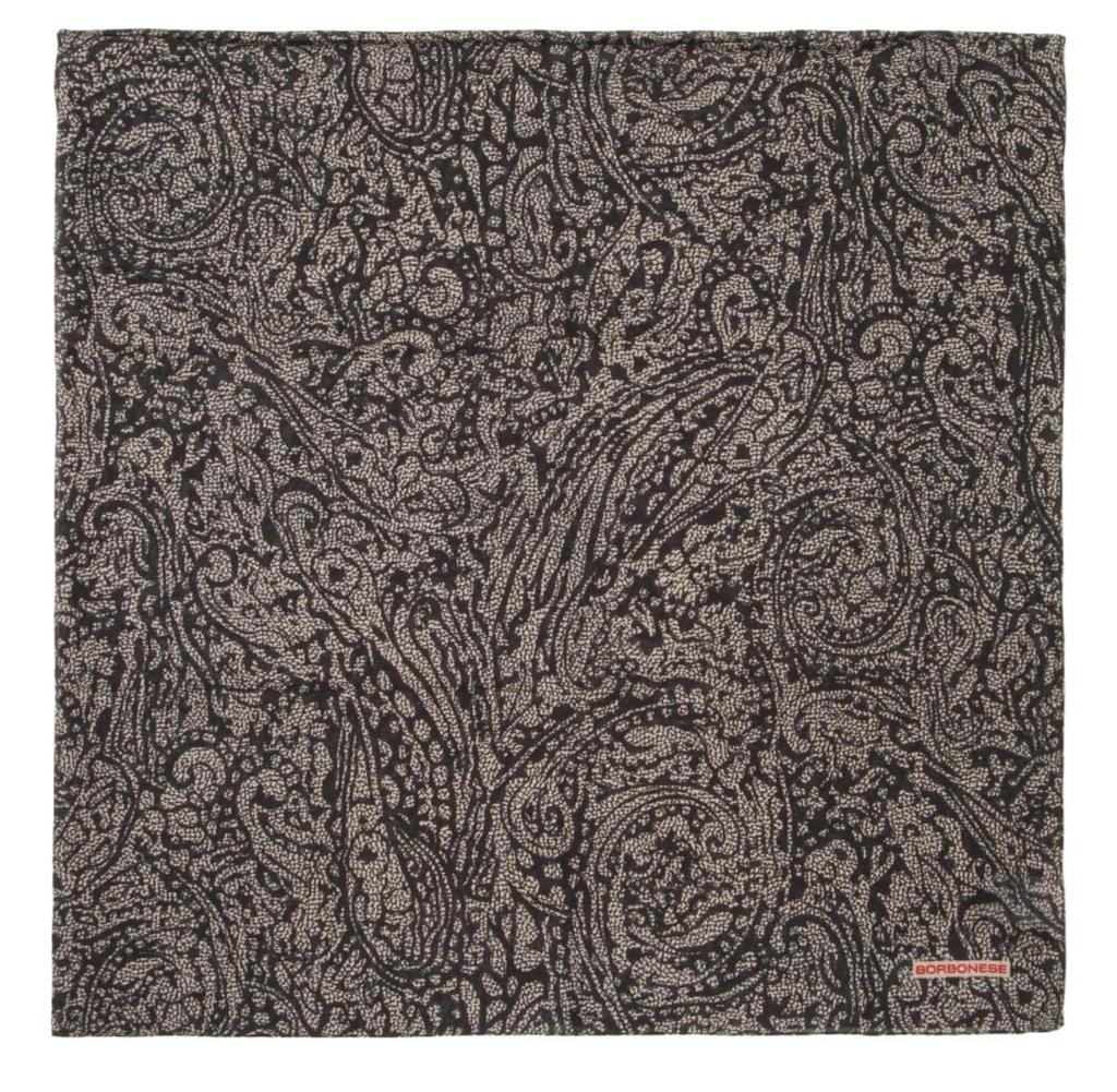 FOULARD DISEGNO ALL-OVER CACHEMIRE IN