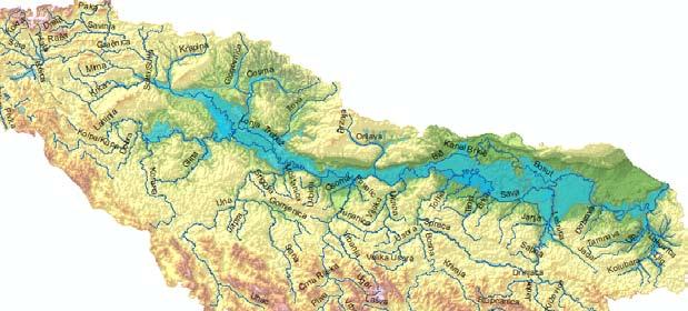 8. Питања управљања поплавама Река Сава, поготово у свом средњем делу (од Загреба до Жупање), и доњем делу (низводно од Жупање), као и низводним деоницама притока реке Саве, је склона поплавама.
