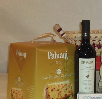 CE002 CE002 Cesto Spagna Panettone Paluani (gr.