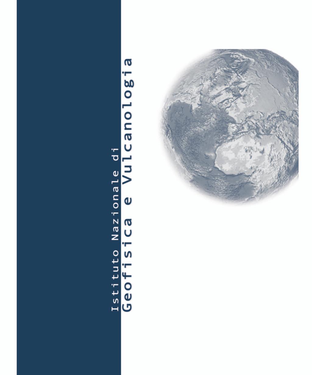 Monografie istituzionali INGV Volume XI, 2007