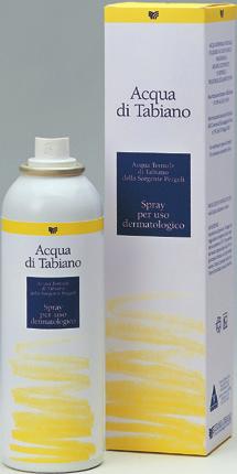 TERME di TABIANO Acqua di Tabiano per uso dermatologico Indicazioni È particolarmente indicata nel trattamento di affezioni dermatologiche localizzate, quali la psoriasi, le dermatiti di tipo