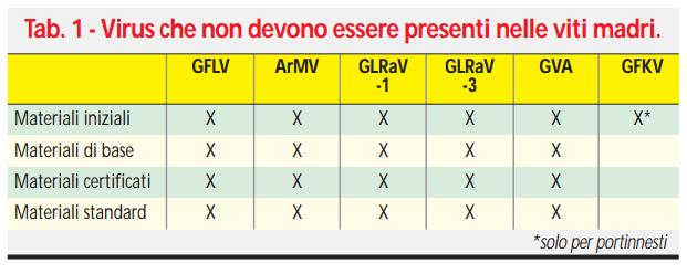 Virus della vite noti ed emergenti normativa fitosanitaria materiale propagazione vite Decreto Ministeriale 8 Febbraio 2005 (pubblicato in Gazzetta Ufficiale n.