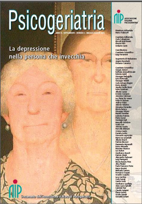 PSICOGERIATRIA La depressione nella persona che