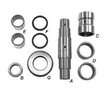 E) Reggispinta / Thrust bearing (1) (Fig.