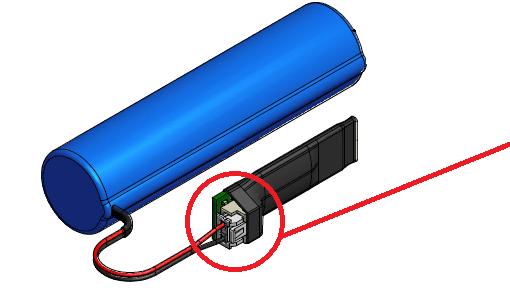 2-3, è necessario collegare la batteria all'antenna ripetitrice (cod. 720093) eseguendo i passaggi seguenti.