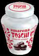 cherries Anphorette QB - 6 250 QB - 6 510 Frutto dolce dal gusto asprognolo, l amarena stuzzica il palato con il suo