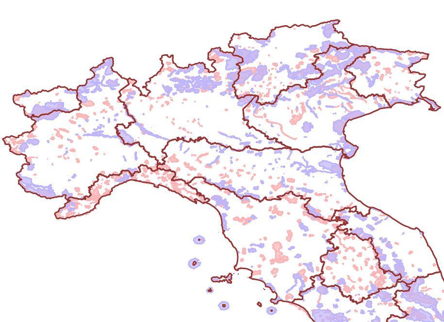 La rete Natura 2000 del Veneto nel contesto del centro nord Italia Immagine tratta dal