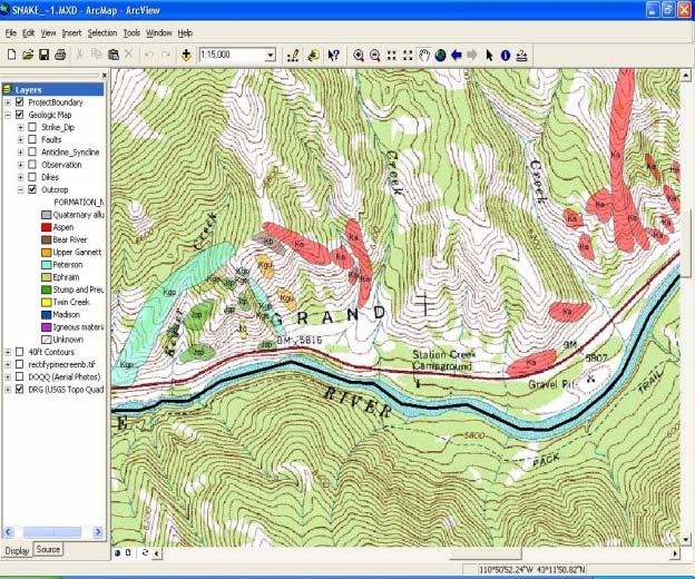 tecniche di telerilevamento; la preparazione di carte