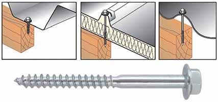 PANNELLI ISOLANTI E ACCESSORI Fissaggi AP6 - VITE AUTOPERFORANTE - FORATURA MAX.