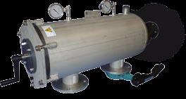 FilBlue Introduzione I filtri autopulenti manuali industriali della linea sono studiati per la rimozione di tutti i solidi sospesi presenti nelle acque di superficie (fiumi, laghi, mare), di pozzo e