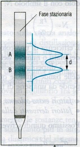 dalle caratteristiche costruttive e α deve essere > di 1 D) EFFICIENZA L EFFICIENZA è la capacità di un sistema di formare picchi molto stretti (capacità eluire tutte le molecole di una data